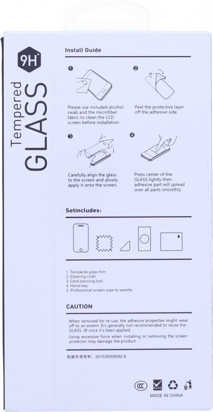 Protecteur d'écran LuxeBass adapté pour Apple iPhone 13 Pro - Glas trempé - écran en verre - protection