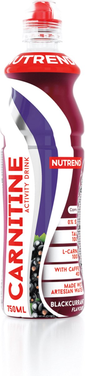 Goedkoopste Nutrend - Carnitine Activity Drink (Blackcurrant - 8 x 750 ml