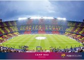Barcelona A4 Postcard Camp Nou