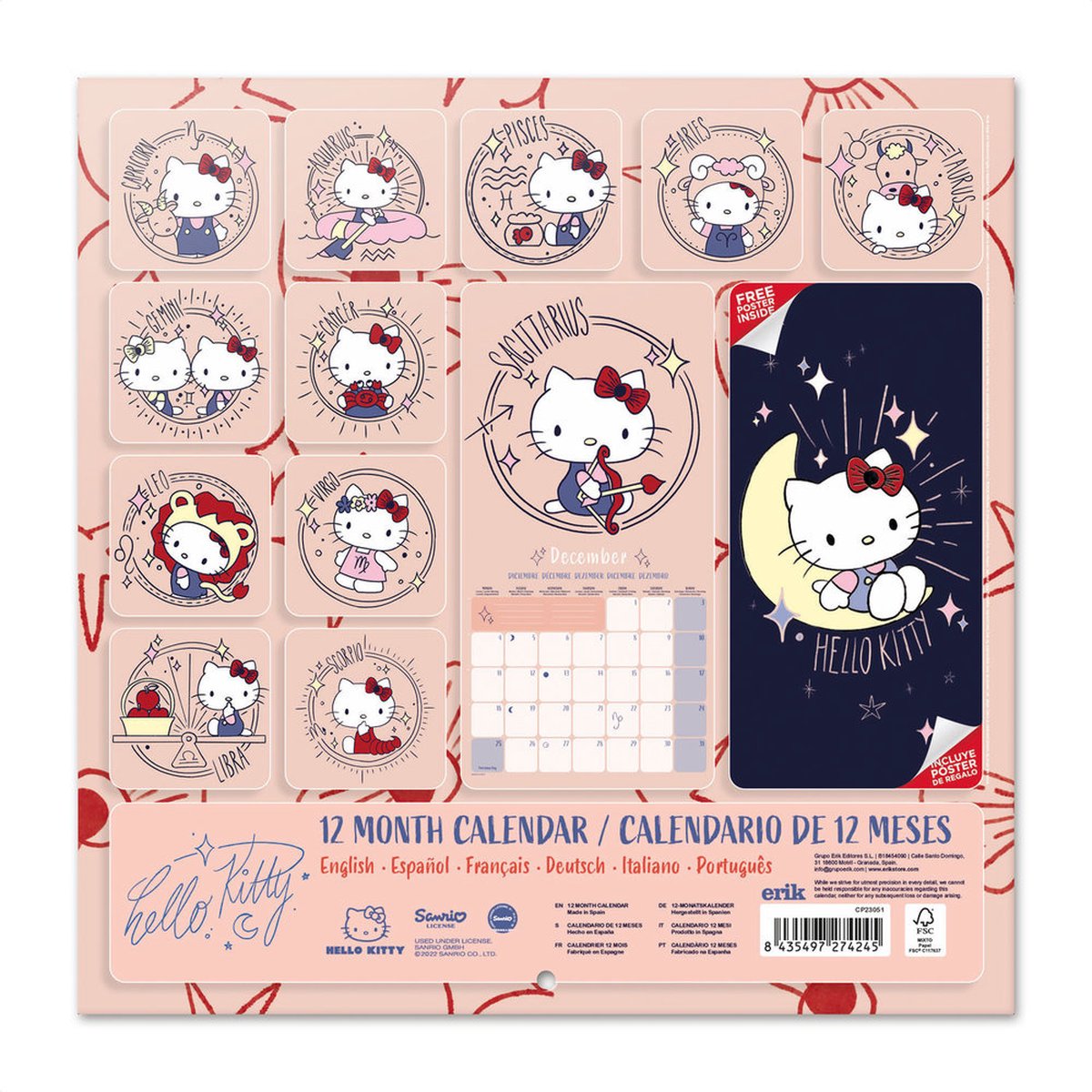 Hello Kitty Kalender 2023 bol