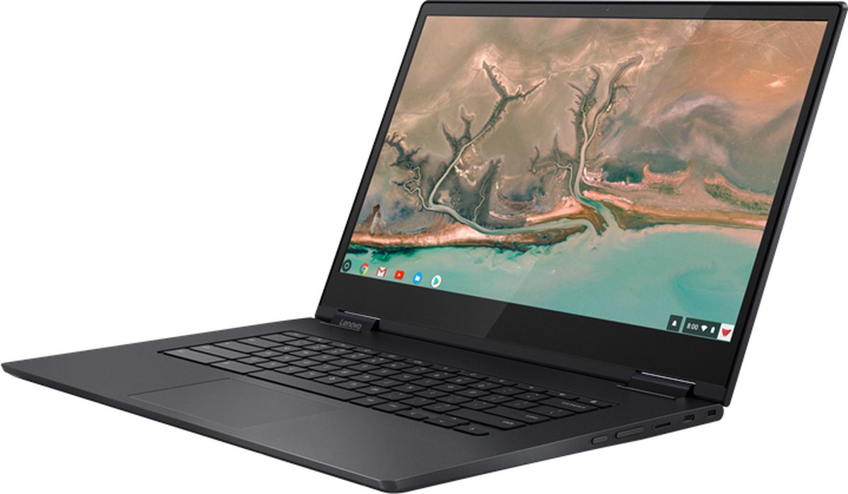 Lenovo Yoga Chromebook C630 Intel Core i7 i7-8550U 39,6 cm (15.6") Touchscreen 4K Ultra HD 16 GB DDR4-SDRAM 128 GB eMMC Wi-Fi 5 (802.11ac) ChromeOS Brits Engels Blauw thumbnail 2