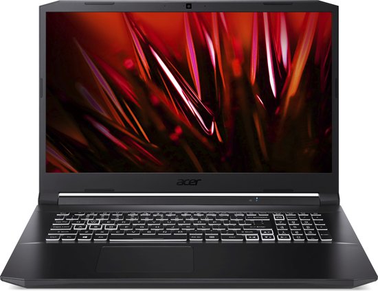 Acer Nitro 5 AN517-54-71F9 Intel® Core™ i7 i7-11800H Laptop 43,9 cm (17.3") Quad HD 16 GB DDR4-SDRAM 512 GB SSD NVIDIA GeForce RTX 3060 Wi-Fi 6 (802.11ax) Windows 11 Home Duits Zwart - Acer - Hoofdafbeelding