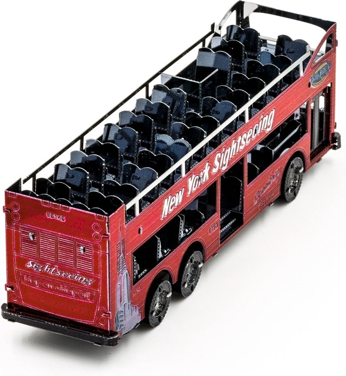Metal Earth Big Apple Tour Bus Modelbouwset — afbeelding 9