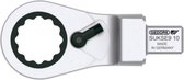 Gedore 2827751 Insteek-ringratelsleutel, omschakelbaar SE 9x12, 17 mm