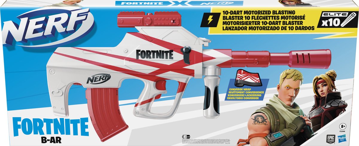 NERF Fortnite B AR - Duurzame Verpakking - Blaster — afbeelding 6