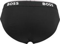 Zwarte BOSS slip, achterkant met 'BOSS' op de band.