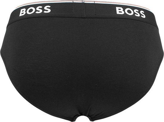 Zwarte BOSS slip, achterkant met 'BOSS' op de band.