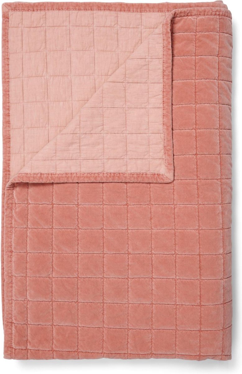 Essenza Julia Plaid Earth pink 150x200 cm