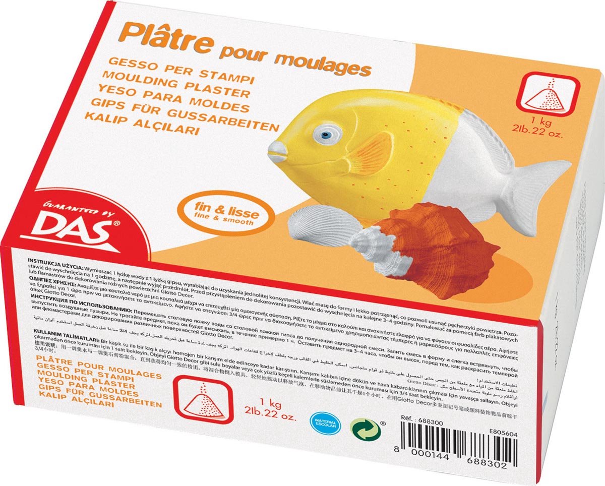 Gipspoeder das 1kg - 10 stuks