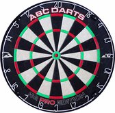 ABC Darts - Dartbord HQ Pro Edition - Sisal Wedstrijd Dartbord