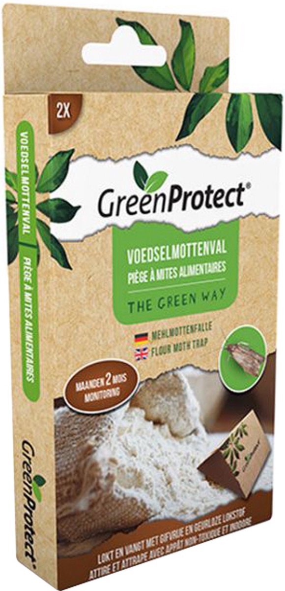 Green Protect piège à mites de la farine 2 pièces