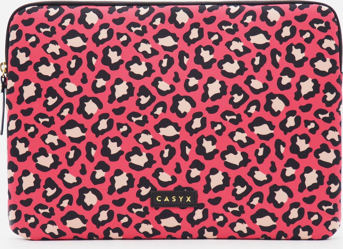 Casyx - Rose Leopard IPad - IPad hoes - IPadhoes waterdicht - IPad hoesje - Design - Kleurrijk