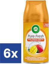 Air Wick Luchtverfrisser Navulling Tropische Mango (Voordeelverpakking) - 6 x 250 ml