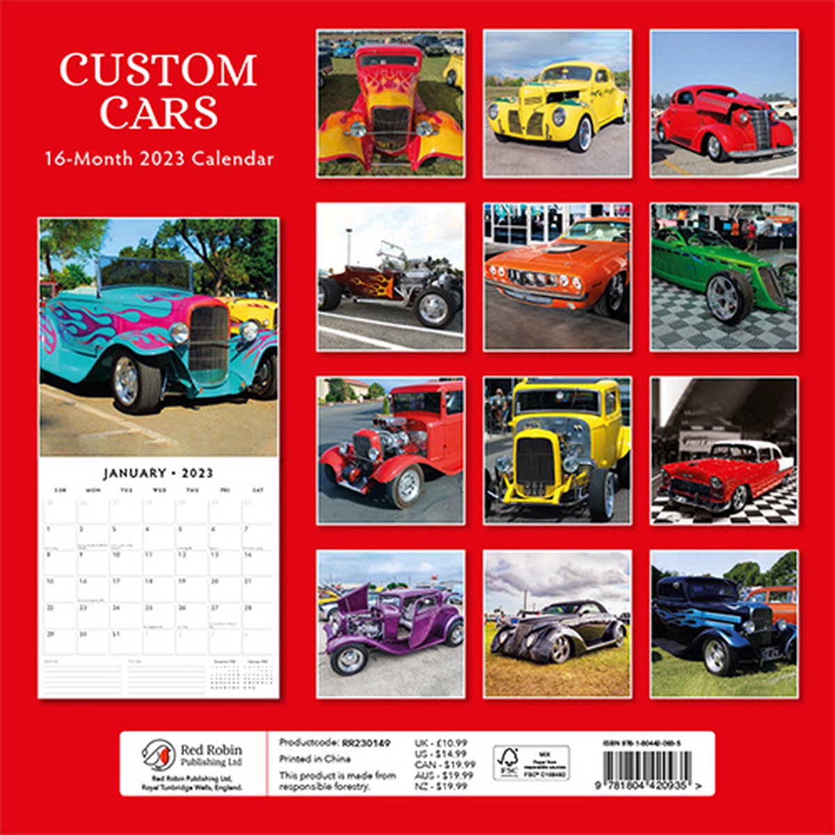 Custom Cars Kalender 2023  bol.com