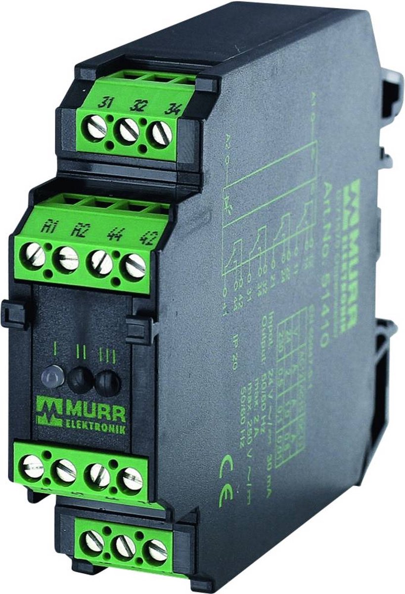 Murr Elektronik 51465 Industrieel relais Nominale spanning: 24 V DC/AC Schakelstroom (max.): 8 A 2x wisselcontact 1 stu