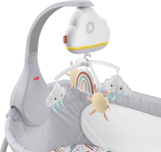 Fisher Price Rainbow Showers Wieg Naar Bed Mobiel Veelkleurig 1 Months