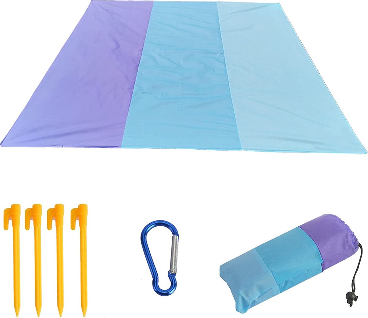 Tapis de pique-nique en acrylique pliable pour l'extérieur, couverture de pique