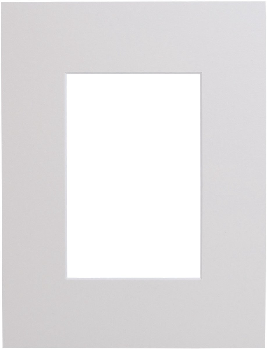Passe-partouts 225 Zeer Wit 20x30cm met 14x19cm uitsnede (5 stuks)