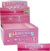 Elements Pink Papers - Kingsize Slim