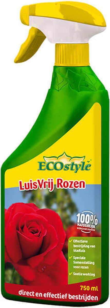 ECOstyle LuisVrij Rozen Bladluis Bestrijdingsmiddel Spray - Speciale  Samenstelling... | bol.com