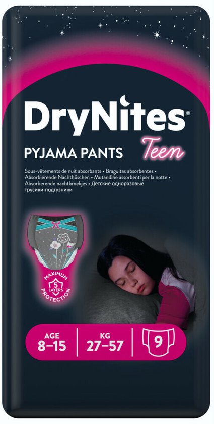 DryNites® 8-15 meisje 10 stuks | bol.com
