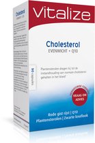 Vitalize Cholesterol Evenwicht + Q10 90 capsules - Het beste in 1 capsule - Co-enzym Q10 Ubiquinol in de actieve vorm