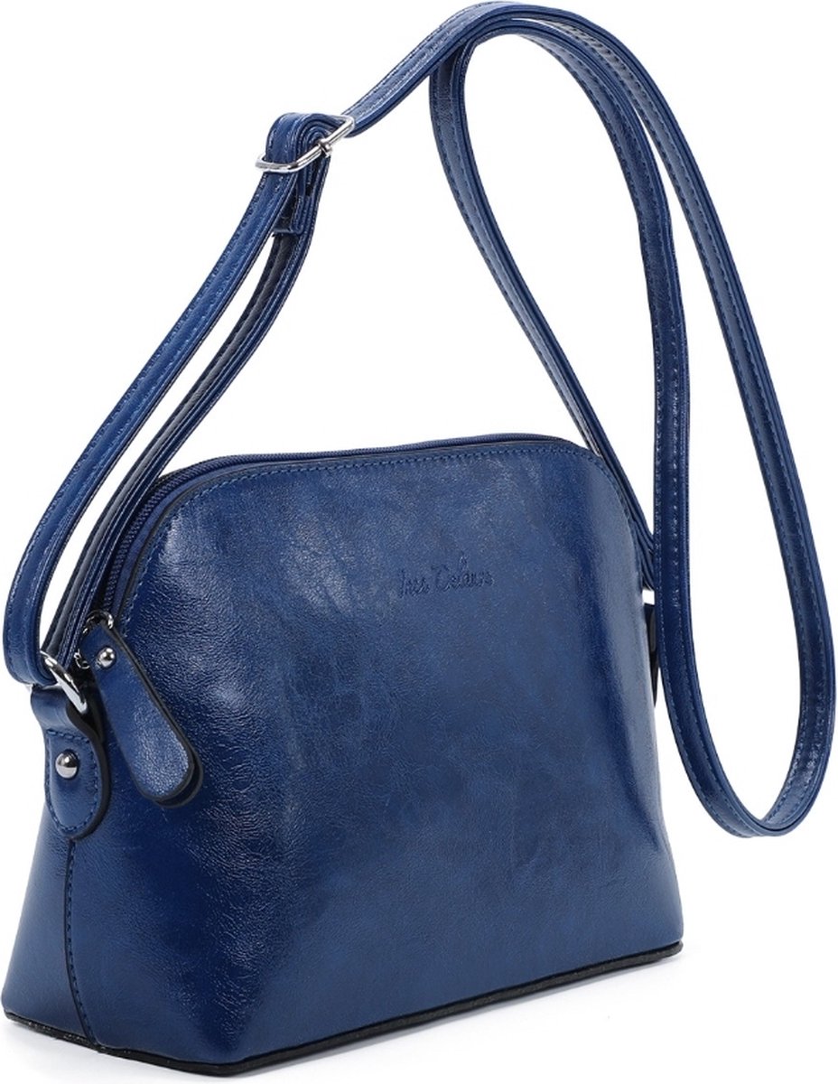 Ambramoda Glx11 Sac À Bandoulière Pochette Pour Femme En Cuir Véritable. Convient Pour