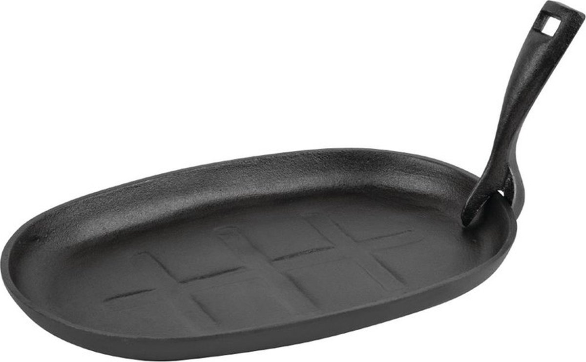 Olympia Gietijzeren Pan Ovaal 28cm GJ557 - Horeca & Professioneel