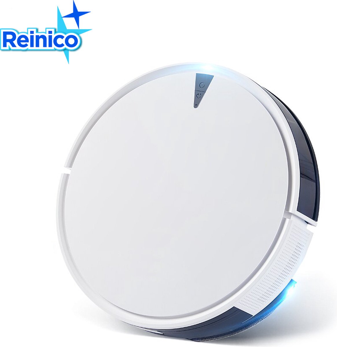 Reinico® - Robotstofzuiger - Smart Home apparaat - Maat 330*330*80 - Dust Box - Zakloos X5 - Vermogen 21-30W - Accu 1 uur en 30 Minuten - APP Bediening - Trillend Waterreservoir - Automatisch Opladen Krachtig