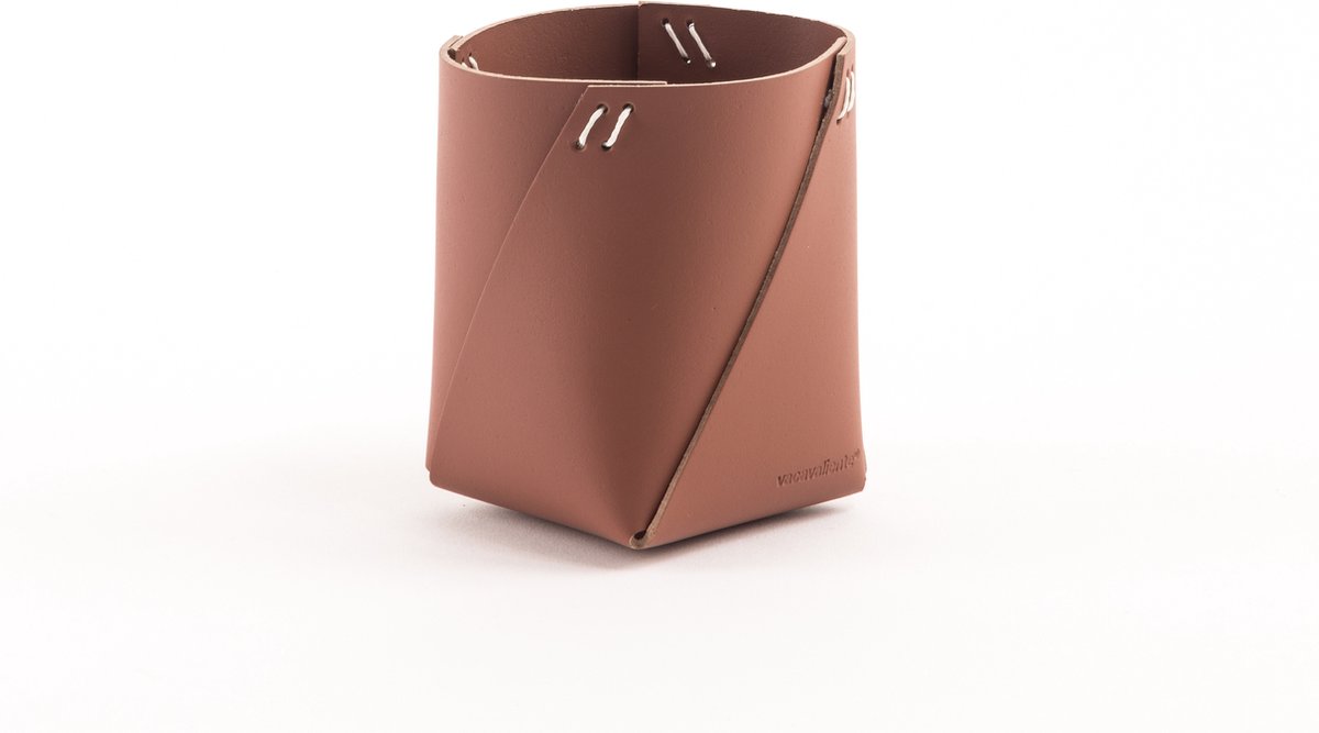 Vacavaliente - Ruca Organiser - Gerecycled Leer - Bruin