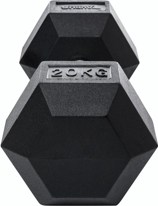 Taurus Hexagon compact dumbbell 5kg – dumbell – zeshoekig – halter – per stuk