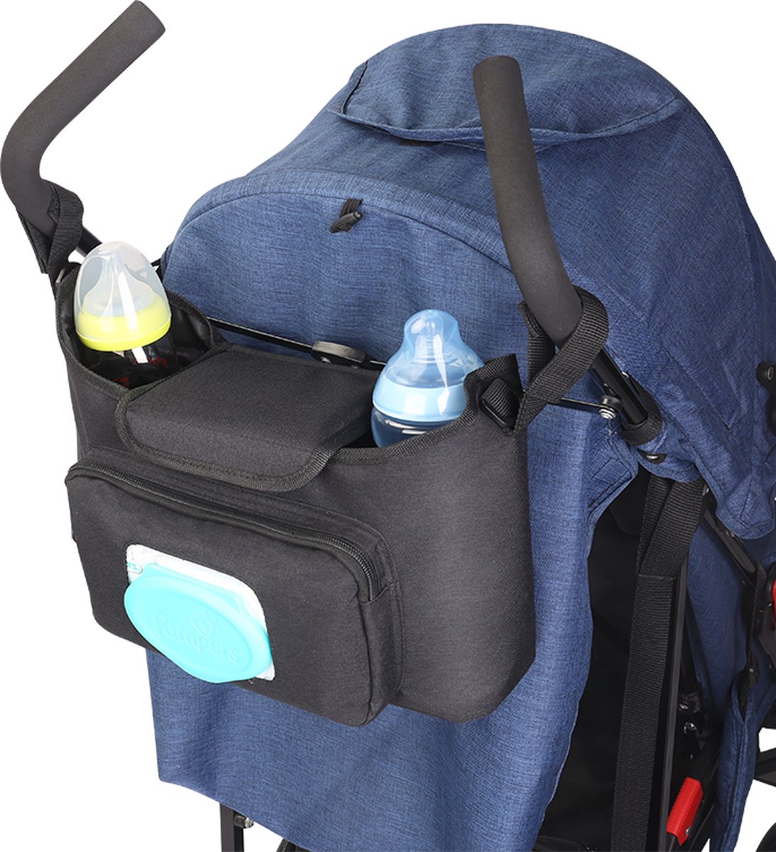 Achilles Kinderwagen organizer | Buggy tas Organizer - Wandelwagen organizer - luiertas – foto 4