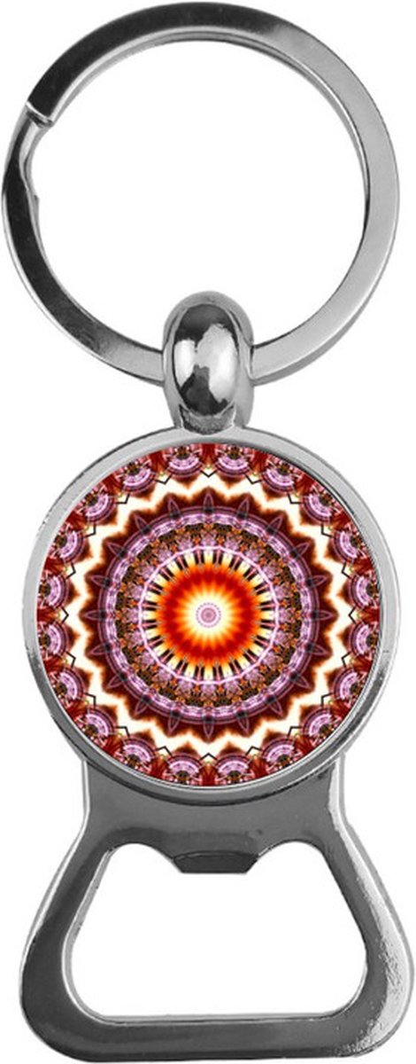Bieropener Glas - Mandala