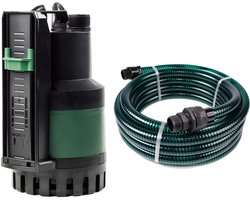 DAB Nova Up 300 M-AE + Slang 7 m - Dompelpomp / Dweilpomp - 10.000l/h - 380W - Met Sensor - Startklaar Pakket