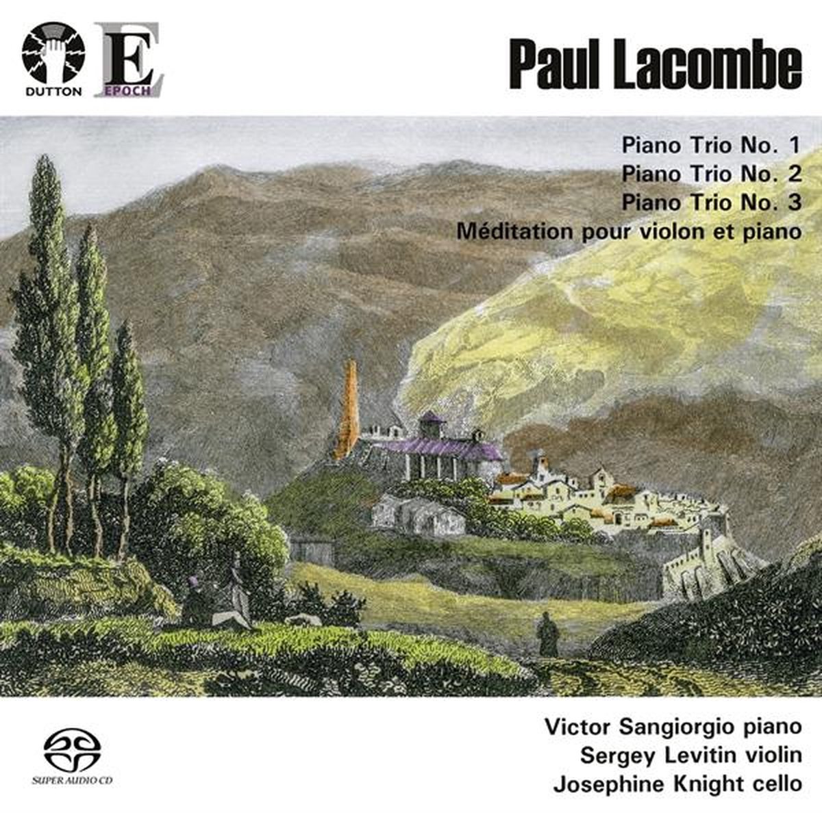 Sangiorgio, V. - Lacombe: Piano Trios No.1-3/Meditation (CD)