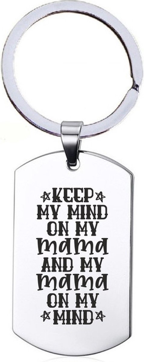 Sleutelhanger RVS - Keep My Mind