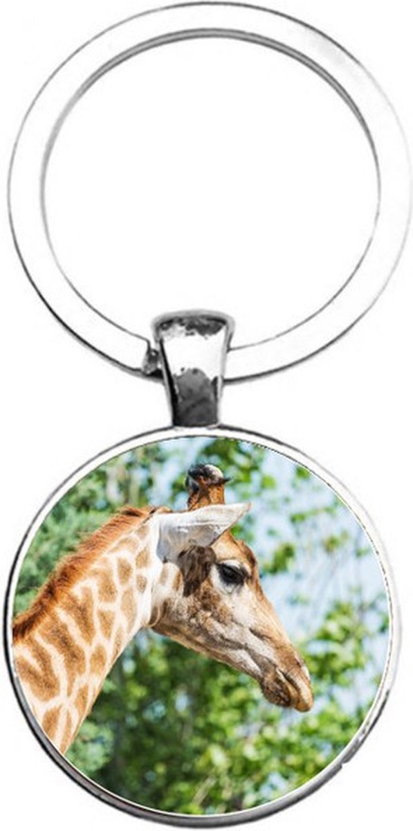Sleutelhanger Glas - Giraffe