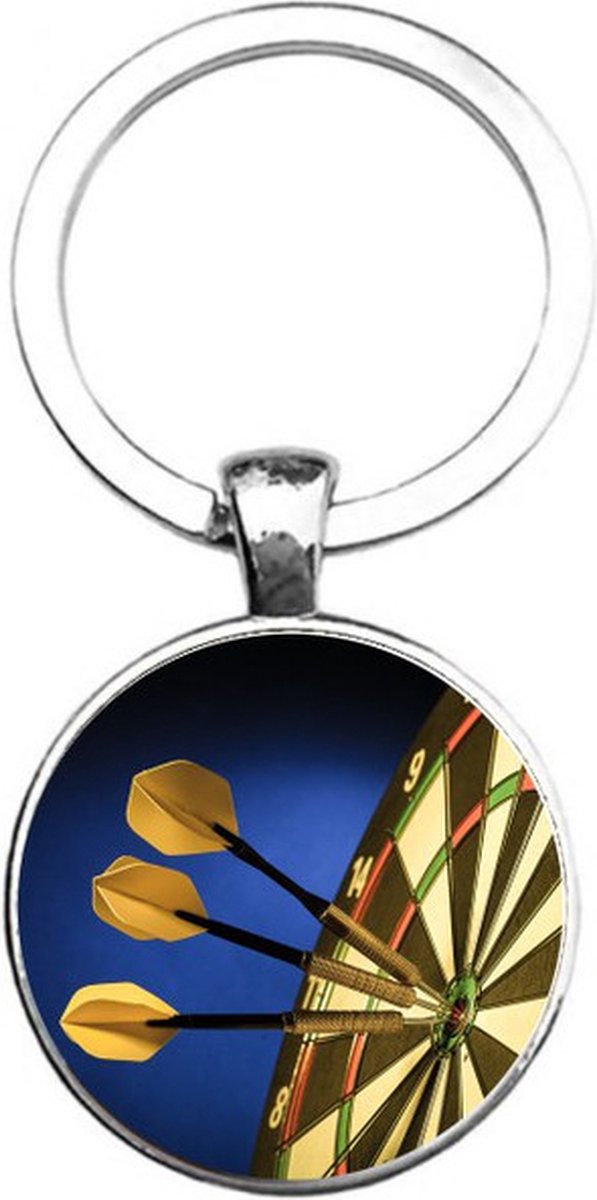 Sleutelhanger Glas - Darten
