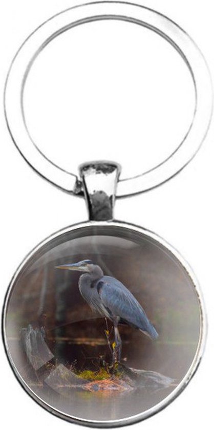 Sleutelhanger Glas - Reiger