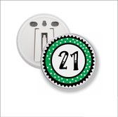 Button Met Clip 58 MM - 21