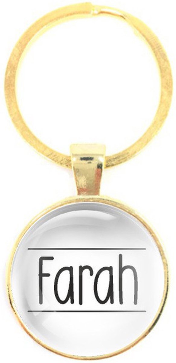 Sleutelhanger Glas - Farah