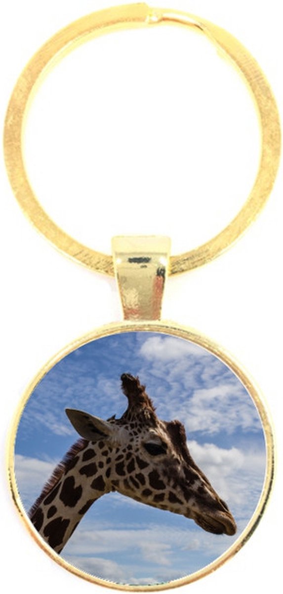 Sleutelhanger Glas - Giraffe