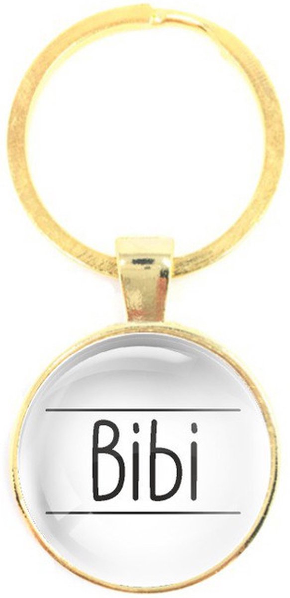 Sleutelhanger Glas - Bibi