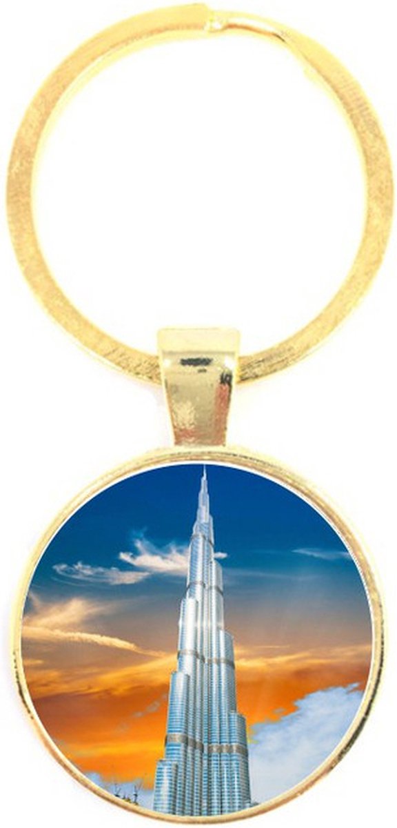 Sleutelhanger Glas - Dubai