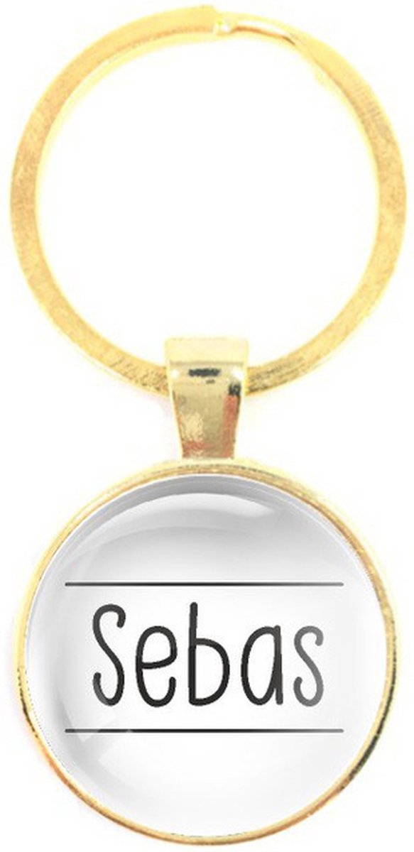 Sleutelhanger Glas - Sebas