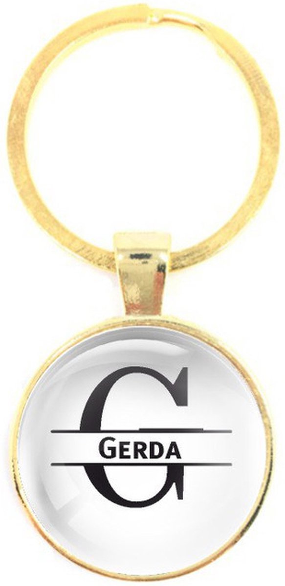 Sleutelhanger Glas - Gerda