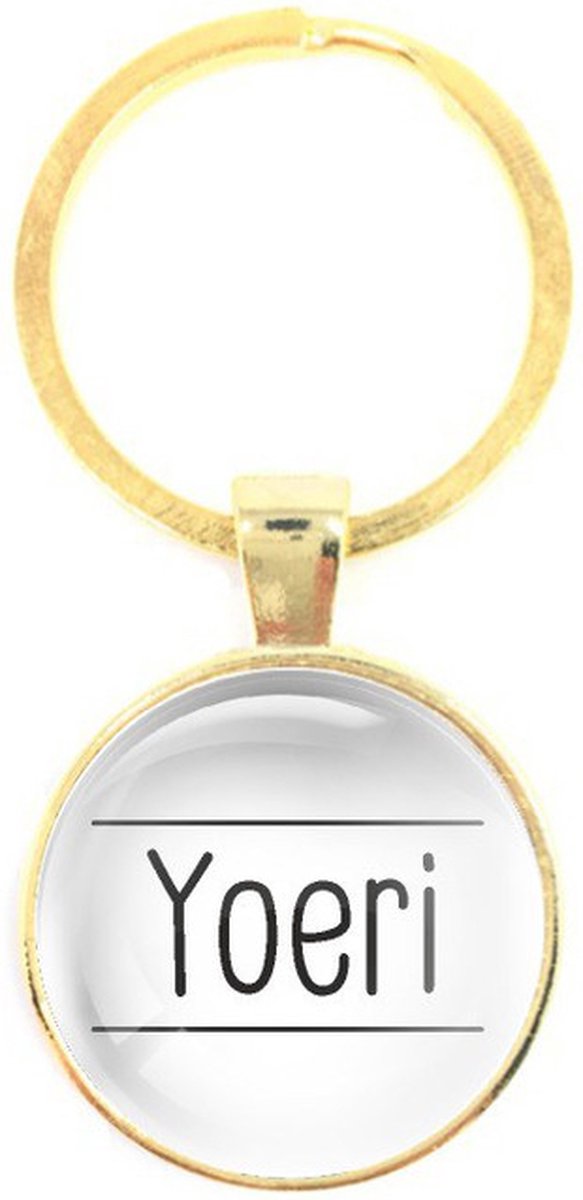 Sleutelhanger Glas - Yoeri