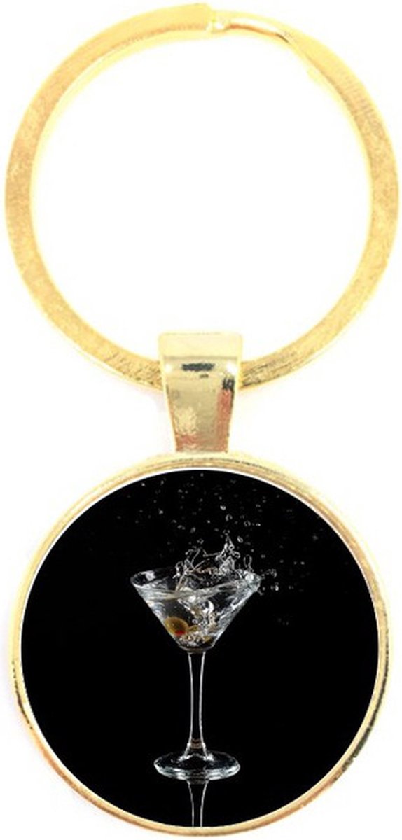 Sleutelhanger Glas - Cocktail
