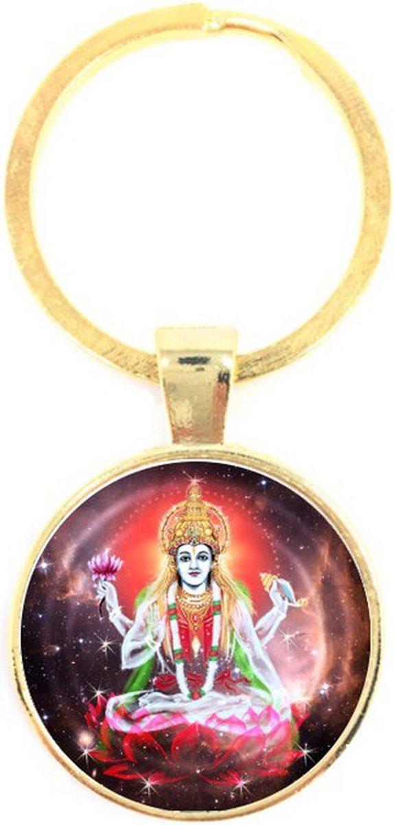 Sleutelhanger Glas - Ganesh