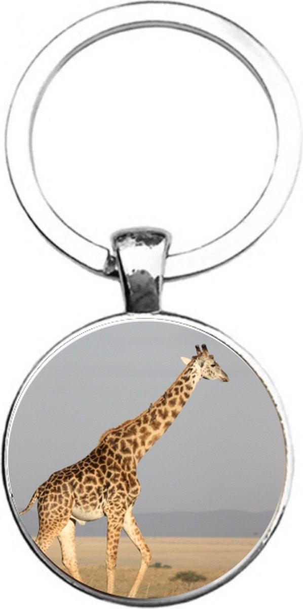 Sleutelhanger Glas - Giraffe